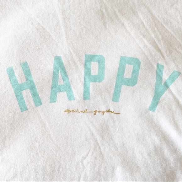 SPIRITUAL GANGSTER Happy Savasana Sweatshirt NEW NWT - Picture 9 of 9